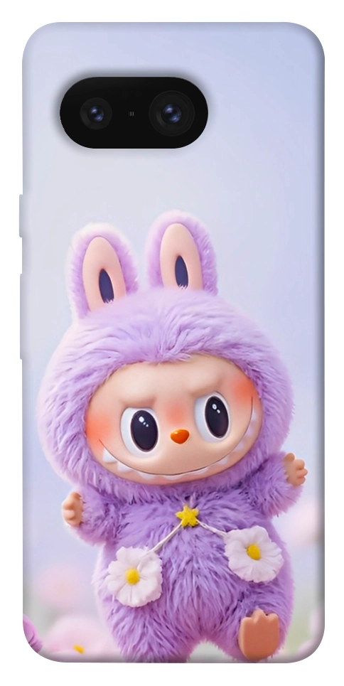 Чехол Labubu purple для Google Pixel 8