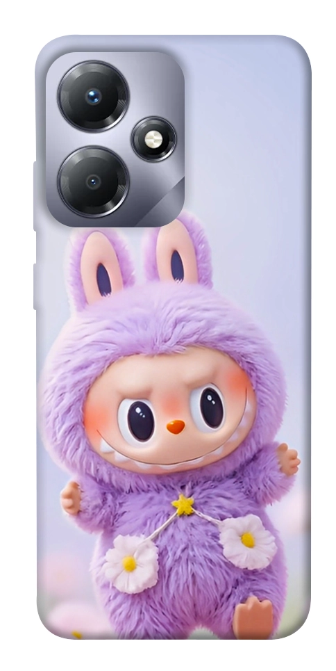 Чехол Labubu purple для Infinix Hot 30i