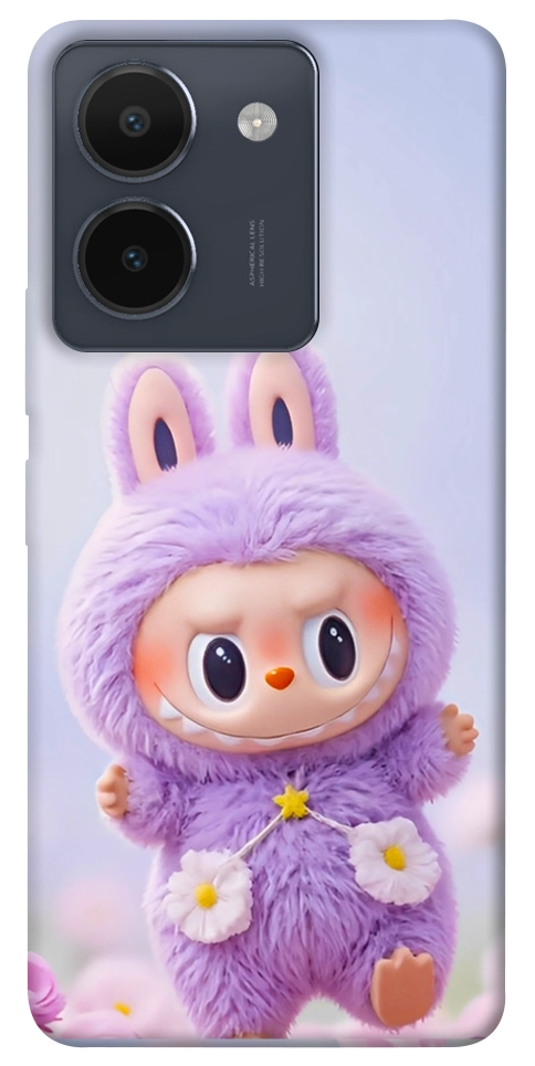 Чохол Labubu purple для Vivo Y36
