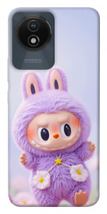 Чехол Labubu purple для Vivo Y02