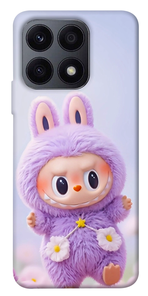 Чехол Labubu purple для Huawei Honor X8a