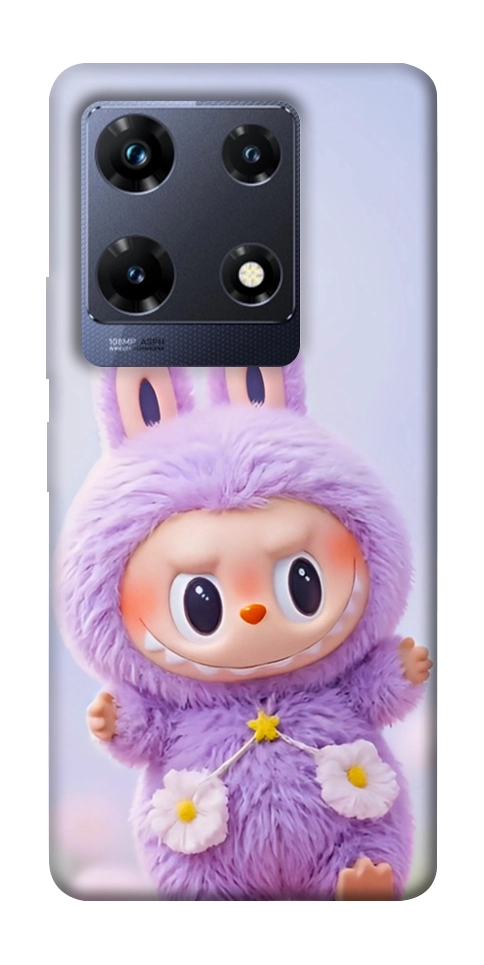 Чехол Labubu purple для Infinix Note 30 Pro NFC
