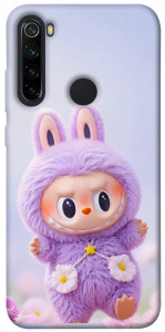 Чохол Labubu purple для Xiaomi Redmi Note 8 2021