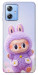 Чохол Labubu purple для Motorola Moto G84