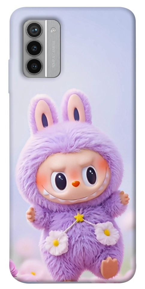 Чехол Labubu purple для Nokia G42