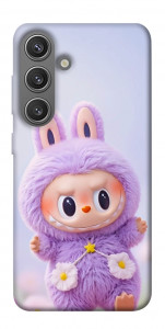 Чохол Labubu purple для Galaxy S24