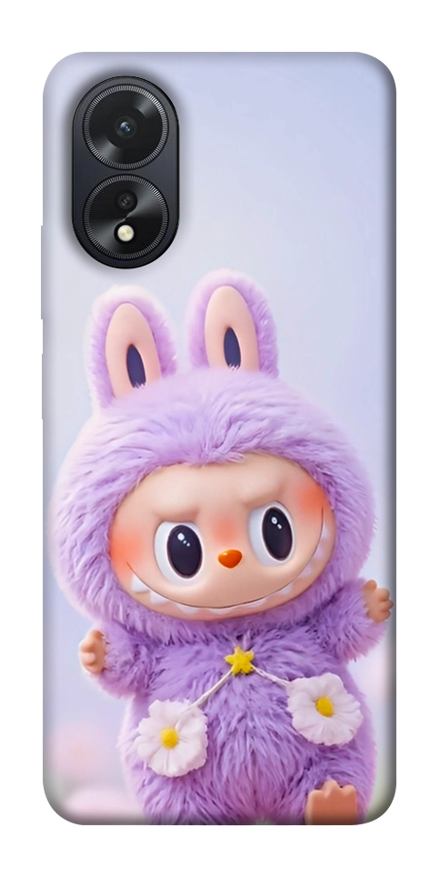 Чохол Labubu purple для Oppo A38