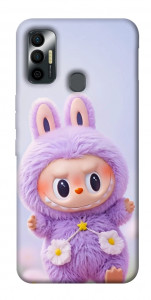 Чехол Labubu purple для TECNO Spark 7