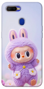 Чехол Labubu purple для Oppo A7