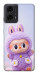 Чохол Labubu purple для Motorola Moto G04