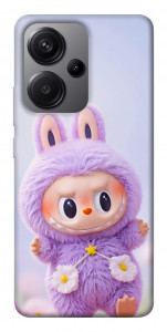 Чехол Labubu purple для Xiaomi Redmi Note 13 Pro+