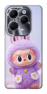 Чохол Labubu purple для Infinix Hot 40 Pro