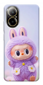 Чохол Labubu purple для Realme C67 4G