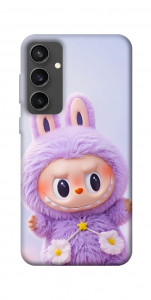 Чохол Labubu purple для Galaxy S24 FE