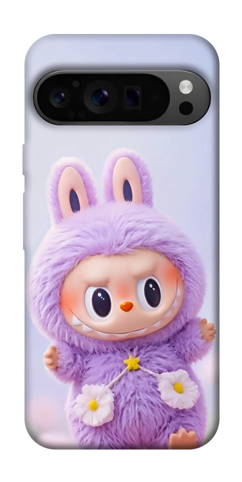 Чехол Labubu purple для Google Pixel 9 Pro