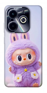 Чехол Labubu purple для TECNO Spark 20