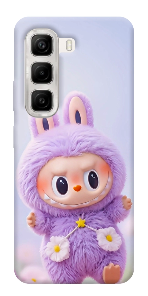 Чехол Labubu purple для Infinix Hot 50 4G
