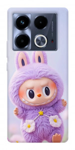 Чехол Labubu purple для Infinix Note 40 4G
