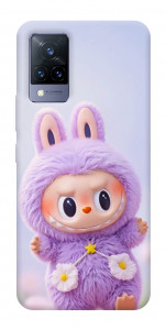 Чехол Labubu purple для Vivo V21