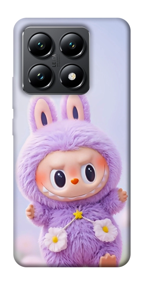 Чехол Labubu purple для Xiaomi 14T