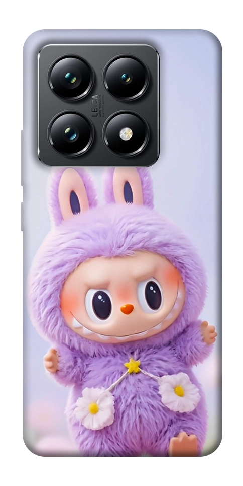 Чехол Labubu purple для Xiaomi 14T Pro