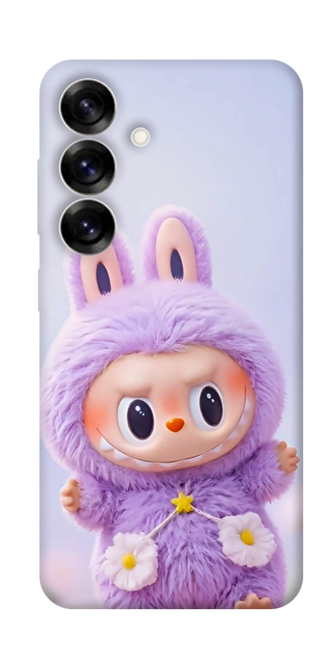 Чохол Labubu purple для Galaxy S25+