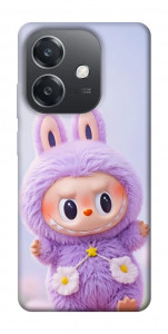 Чохол Labubu purple для Oppo A3 4G