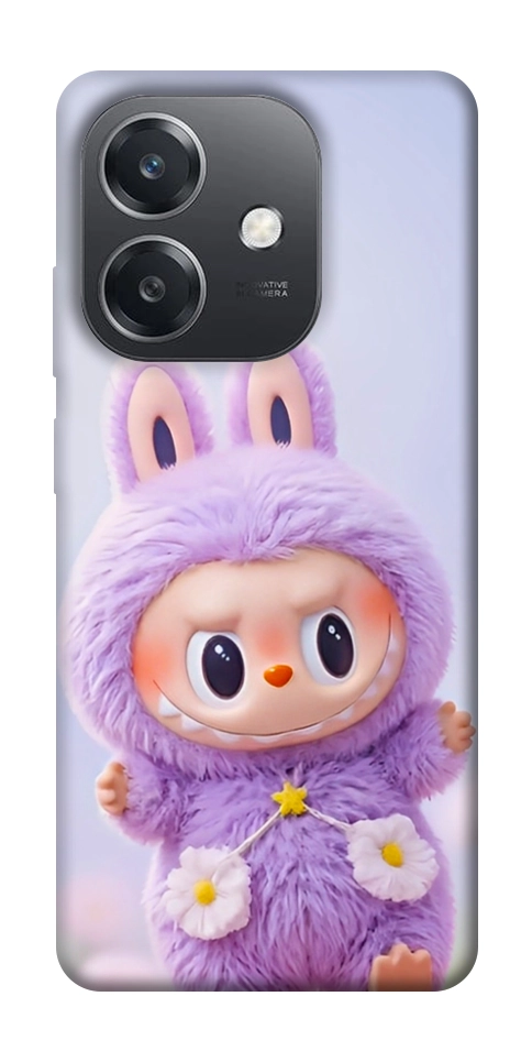 Чехол Labubu purple для Oppo А3х 4G