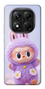 Чехол Labubu purple для Xiaomi Redmi Note 14 Pro 5G