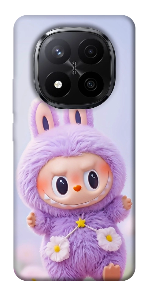 Чехол Labubu purple для Xiaomi Redmi Note 14 Pro+ 5G