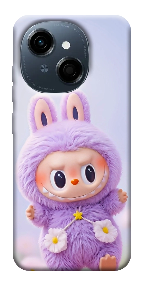 Чохол Labubu purple для TECNO Spark Go 1 (KL4)