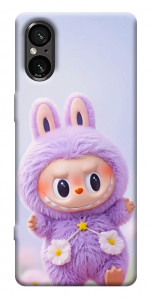 Чехол Labubu purple для Sony Xperia 5 V