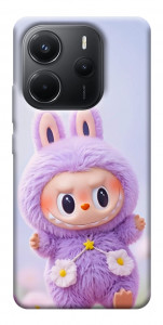 Чохол Labubu purple для Xiaomi Redmi Note 14 4G (Europe version)