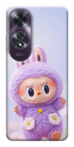 Чехол Labubu purple для Oppo A60 4G