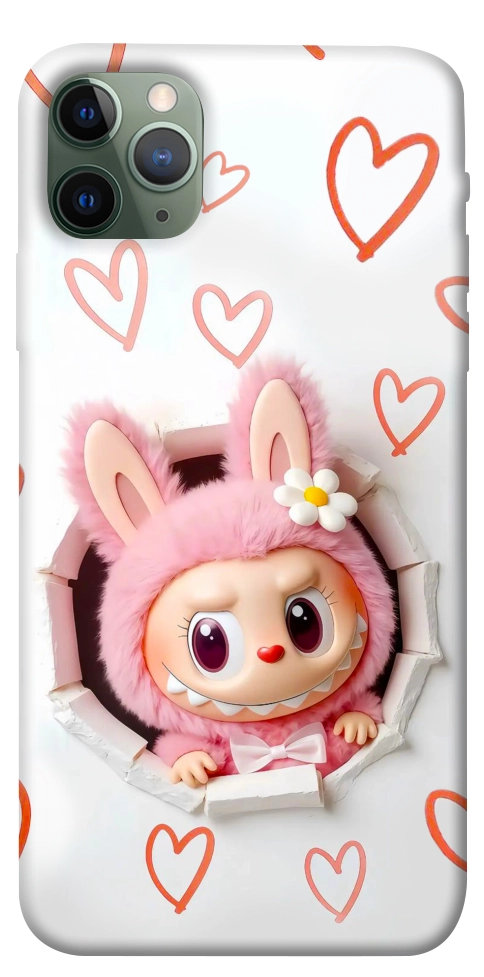 Чехол Labubu paper для iPhone 11 Pro Max
