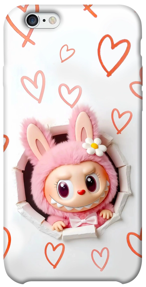 Чехол Labubu paper для iPhone 6