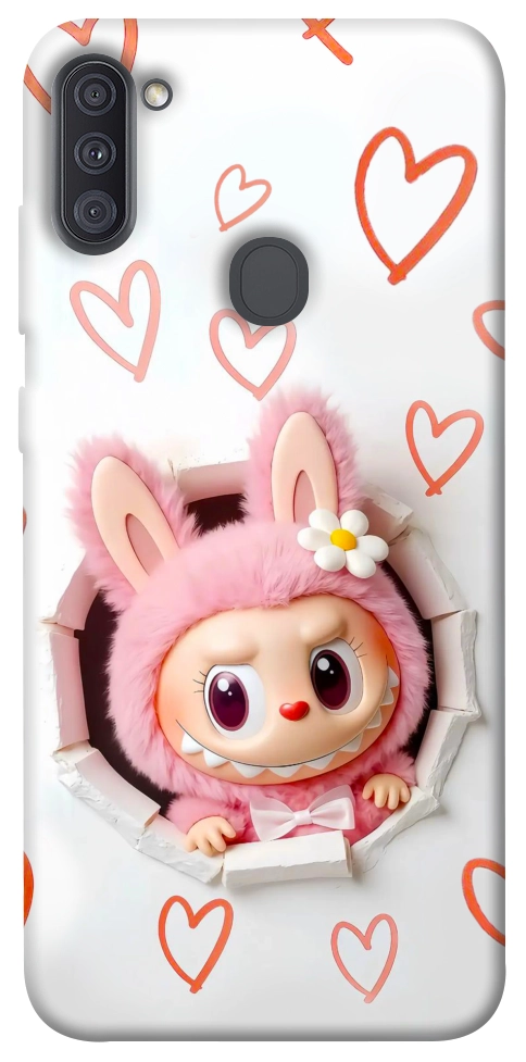 Чохол Labubu paper для Galaxy A11 (2020)