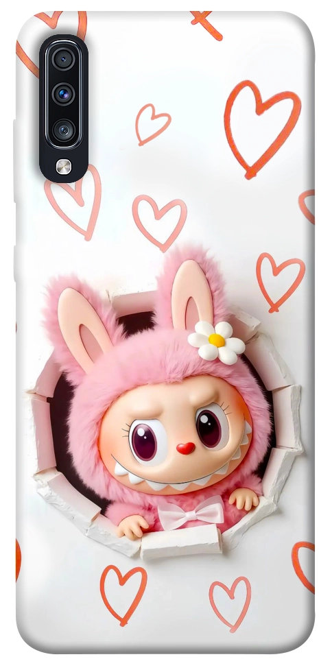 Чехол Labubu paper для Galaxy A70 (2019)