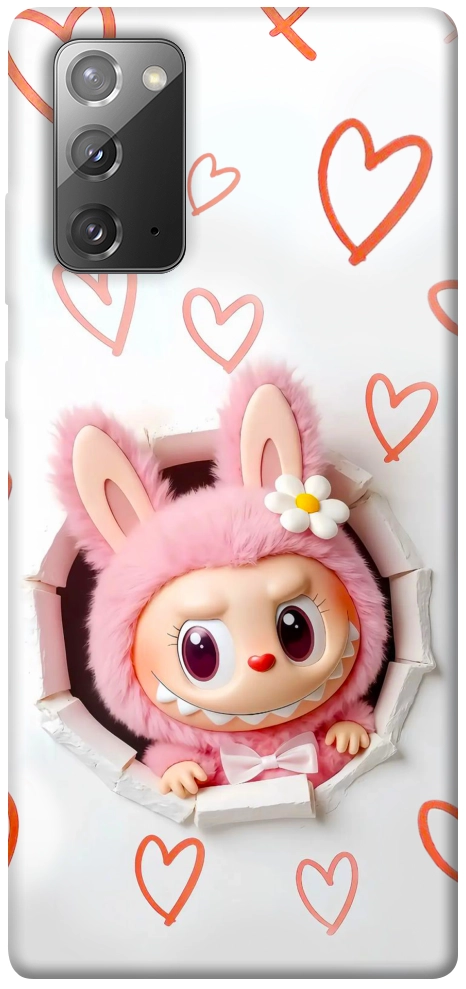 Чохол Labubu paper для Galaxy Note 20