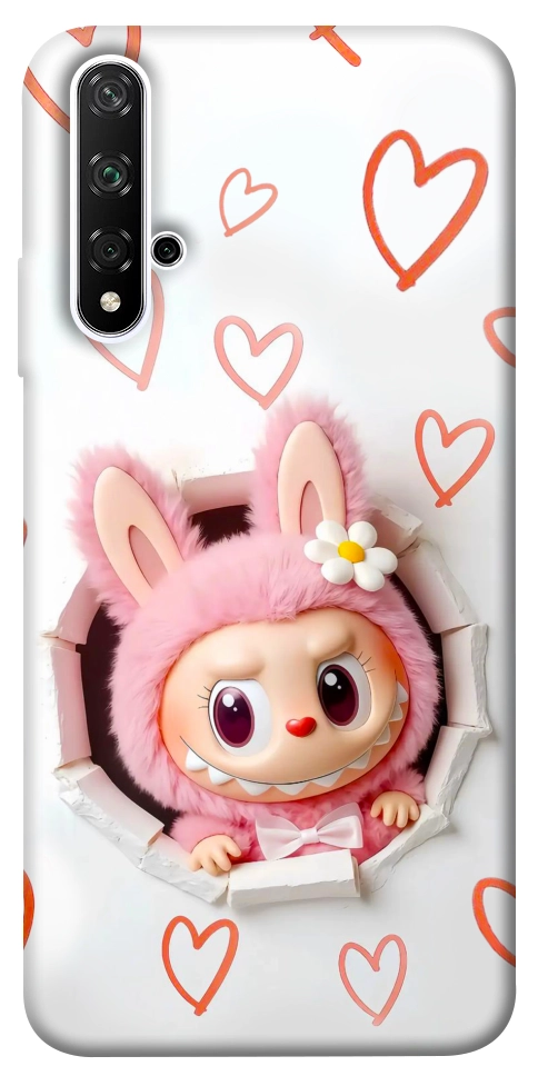 Чехол Labubu paper для Huawei Honor 20
