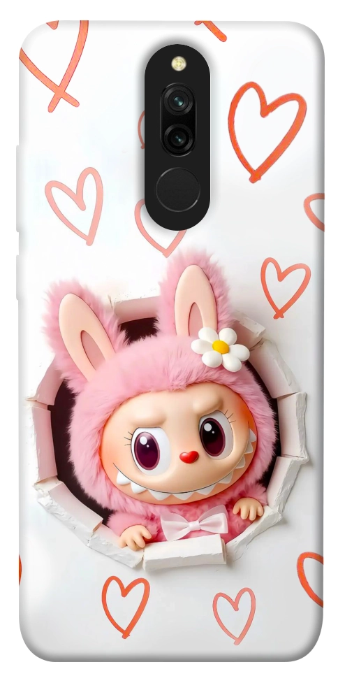 Чохол Labubu paper для Xiaomi Redmi 8