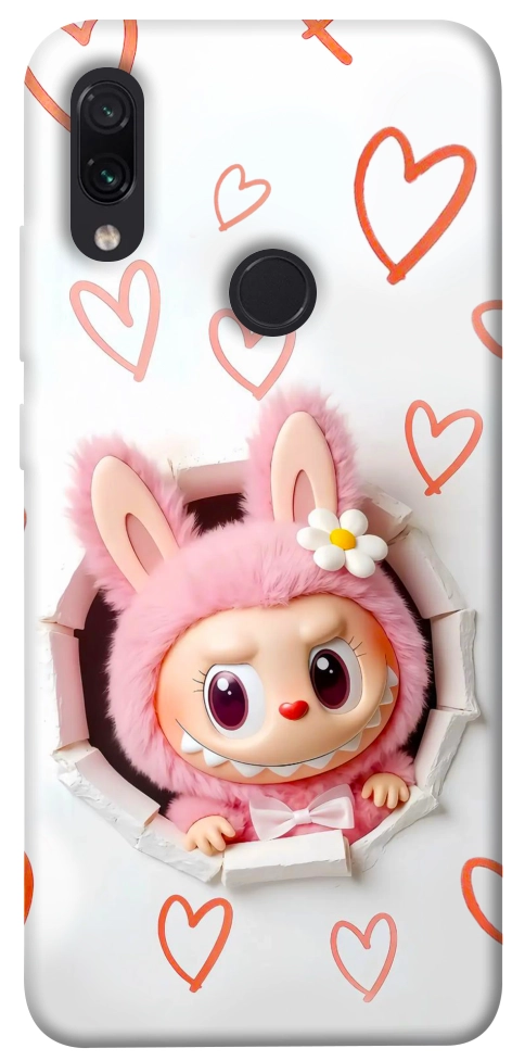 Чехол Labubu paper для Xiaomi Redmi Note 7