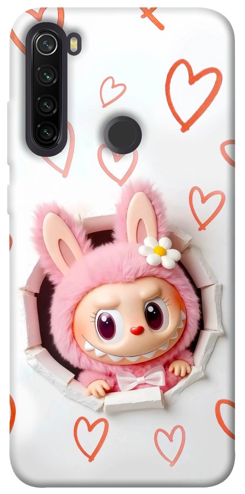 Чохол Labubu paper для Xiaomi Redmi Note 8T