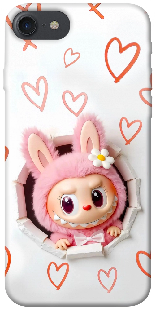 Чохол Labubu paper для iPhone 8