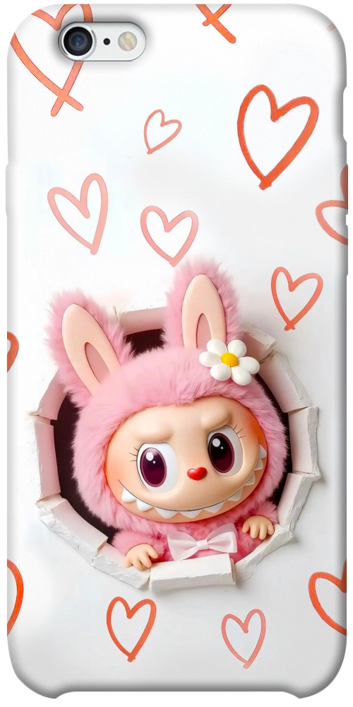 Чохол Labubu paper для iPhone 6S Plus