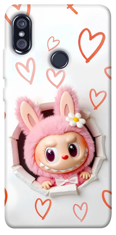 Чохол Labubu paper для Xiaomi Redmi Note 5 (Dual Camera)