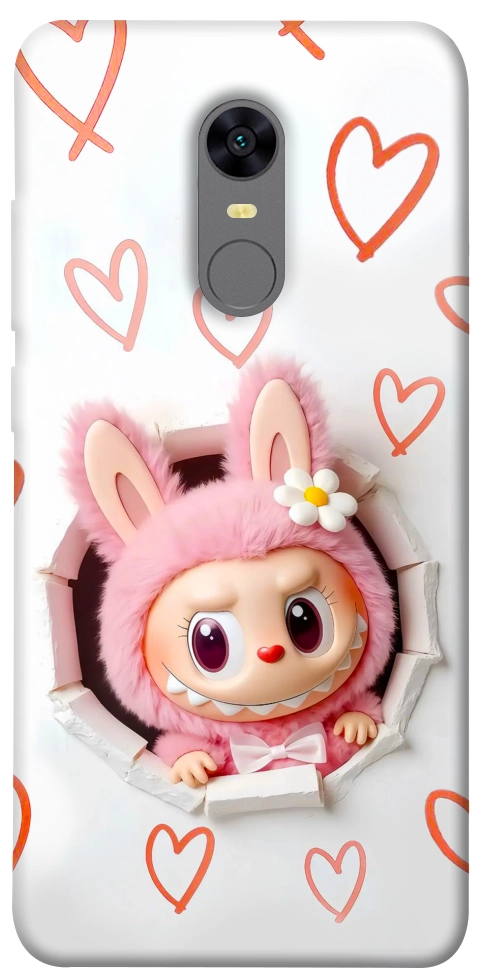 Чехол Labubu paper для Xiaomi Redmi Note 5 (Single Camera)