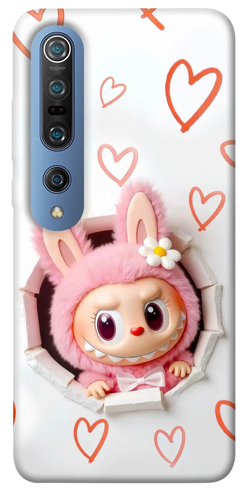 Чехол Labubu paper для Xiaomi Mi 10