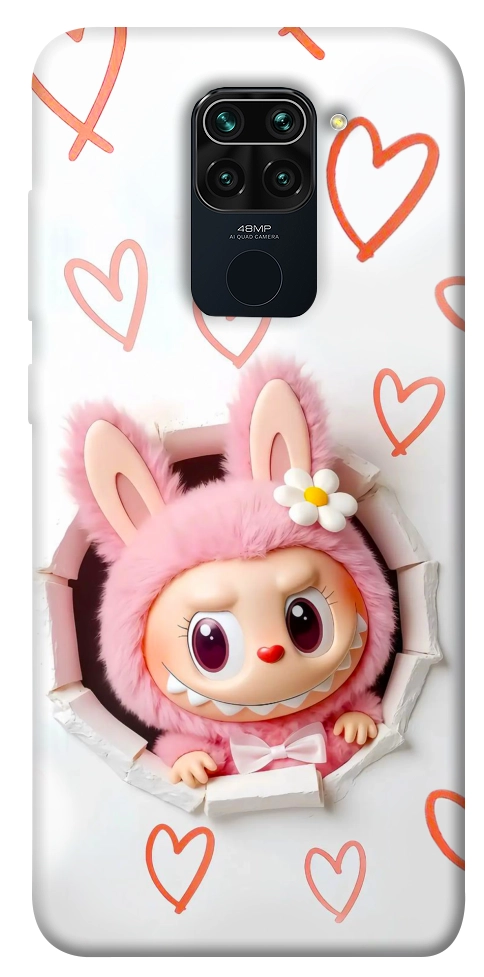 Чехол Labubu paper для Xiaomi Redmi 10X