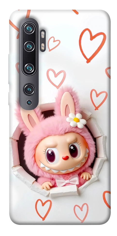 Чехол Labubu paper для Xiaomi Mi Note 10